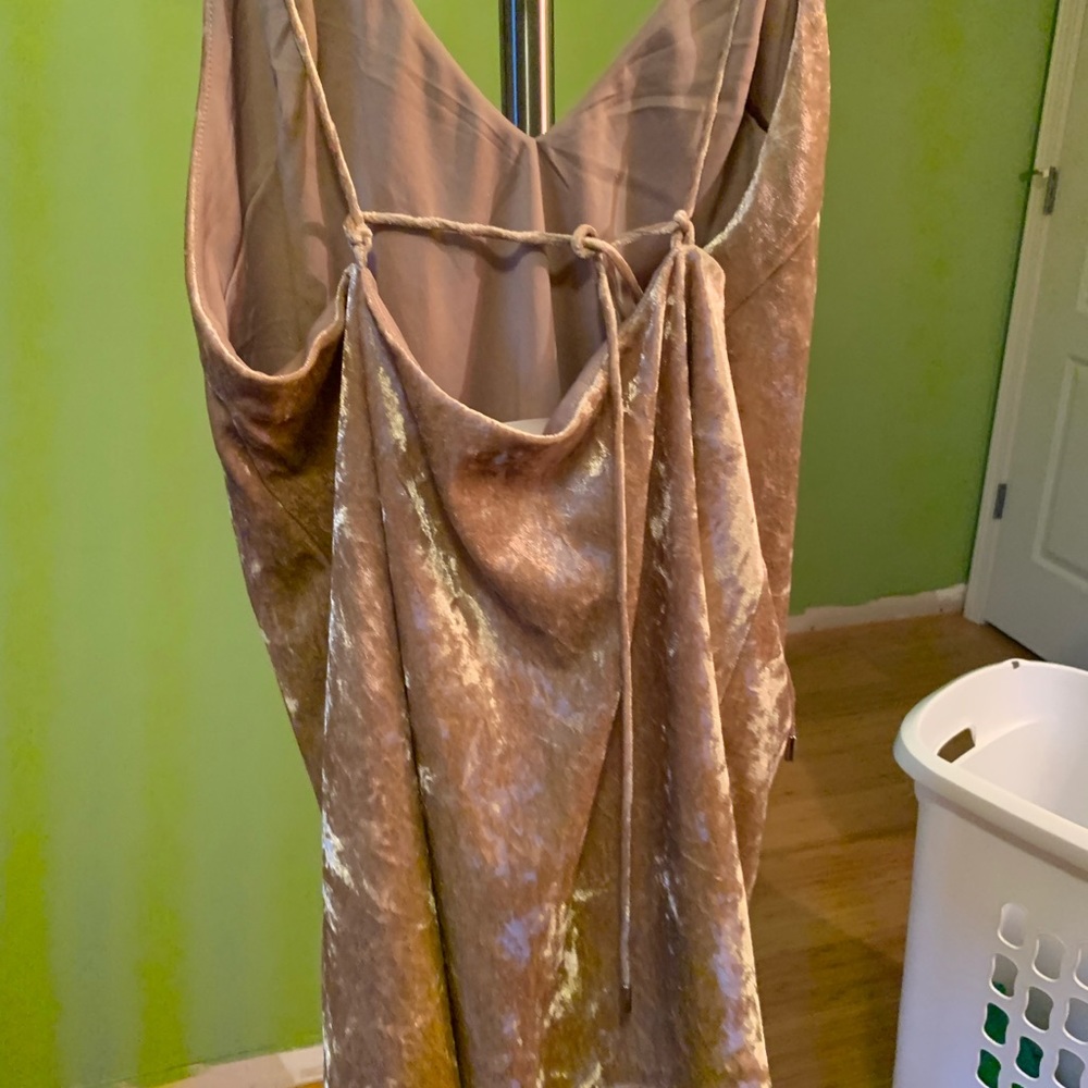 Gold Dress